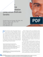 Step-by-Step Ultraconservative Esthetic Rehabilitation Using Lithium