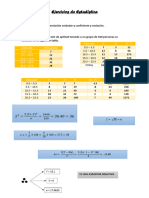 Ejercicios de Estadistica