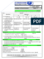 Composition Maths Semestre 2 4eme 2020 2021