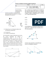 2º ANO - Avaliação 3º Bimestre