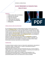 Primeros Auxilios en Fracturas