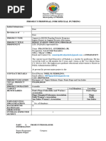 Project Proposal Environmental Protection Program-DeNR