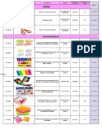 Lista de Precio Por Mayor Actual 2023+