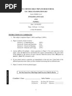 Pcgphs j3 2023 Uec Trial - Paper 2