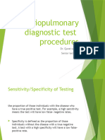 Diagnostic Tests and Procedures