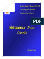 Eletroquímica Corrosão - 3a Aula (Modo de Compatibilidade)