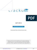 XAT 2014 by Cracku