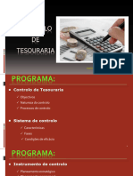 Controlo Tesouraria