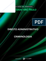 REVISAO DE VESPERA Direito Administrativo e Criminologia