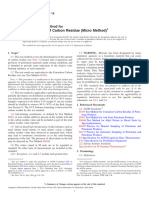 Determination of Carbon Residue (Micro Method) : Standard Test Method For