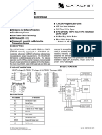 CAT25C32/64: 32K/64K-Bit SPI Serial CMOS E Prom Features