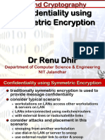 CSPC-307 Confidentiality Using Symmetric Encryption For B Tech CS August 2023