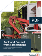 Getting Auckland's Waste Sorted - AC-0450 Waste Assessment