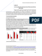 CF. Análisis Del Informe de Actualización de Proyecciones Macroeconómicas 2023-2026.