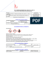 Hoja Seguridad Detergente Alcalino Clorado Megopol