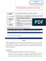 s9 - Guía de Autoaprendizaje - El Punto y La Coma