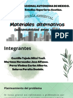 Materiales Alternativos (Sustentabilidad Enlas Obras)