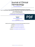 Effect of Clopidogrel On The Steady-State Pharmacokinetics of Fluvastatin