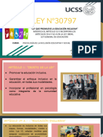 1ra. Tarea de Ps. Inclusiva - Ley 30797 - Grupo1