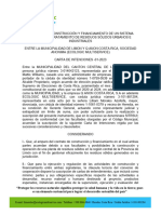 Carta de Inteciones