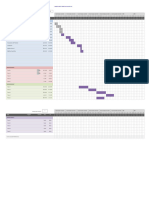 Diagrama de Gantt Simple