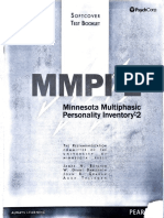 MMPI 2 Test Booklet