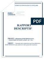 Rapport Descriptif