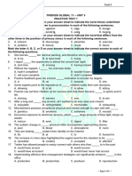 Tieng Anh 11 Friends Global - Unit 3 - Test 1