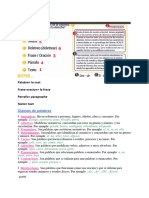 Palabra Le Mot Frase-Oracion La Frase Parrafo Paragraphe Texto Text