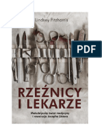 Fitzharris Lindsey - Rzeźnicy I Lekarze. Makabrycz Ny Świat Medycyny I Rewolucja Josepha