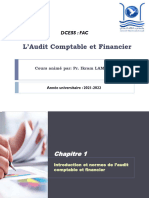 Audit Financier Et Comptable