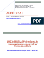 Auditoria 1 - NBC TA 200