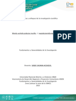 Tarea 4 Fundamentos y Generalidades de Investigacion Wendy Palacios