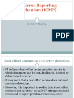 An Error Reporting Mechanism (ICMP)