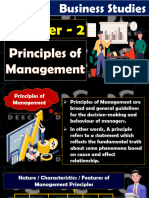 of BST Chapter - 2 (Principles of Management)