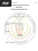 Red de Aire Comprimido Informe Tecnico