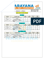 Xi Iit Ic Ir Cftm-03 30.10.23 QP Warmup