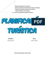 Planificación Turística Trabajo 20%