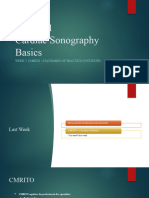 DCS 101 - Week 7 - CMRITO - Standards of Practice Continued