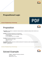 LECTURE 16 Propositional Logic 1