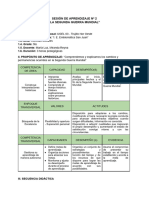 Sesión de Aprendizaje #2