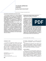 Sarcoma Intimal de La Arteria Pulmonar. Estudio Inmunohistoquímico