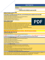 Baseband Migration CheckList