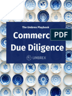 Umbrex Commercial Due Diligence Playbook First E