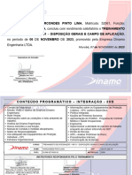 MARCONDES PINTO LIMA - Integração