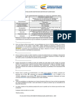 Evaluación Mantenimiento Programado