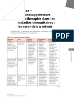 Immunosuppresseurs & Biothérapies Dans Les Maladies Immunitaires - Les Essentiels