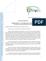 (Español) Carta de Adviento 2022