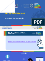 Tutorial de Inscri o EaD 2024 1