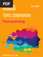 05 AQA Psych Topic Companion Psychopathology Digital Download